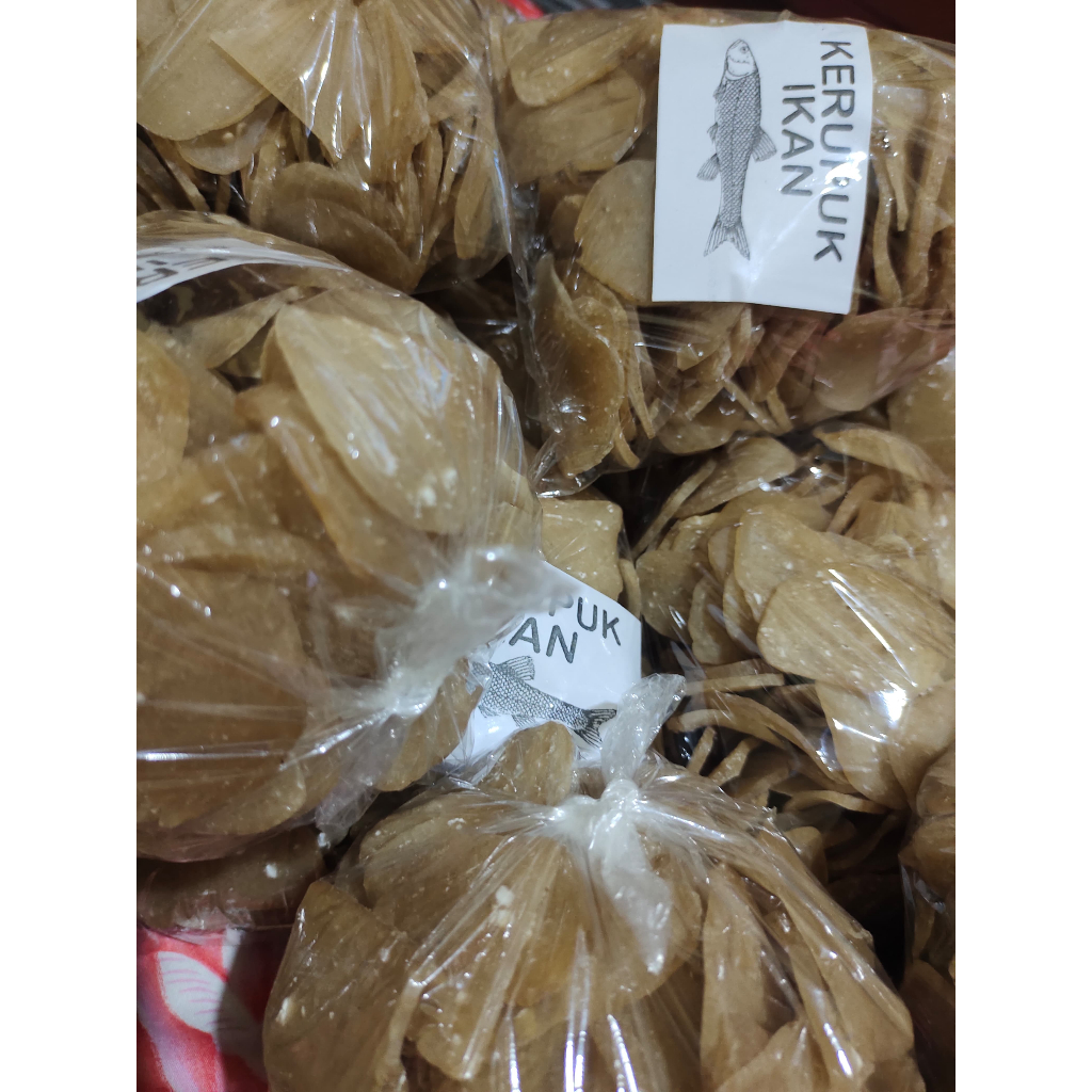 

KERUPUK IKAN MENTAH / KRECEK