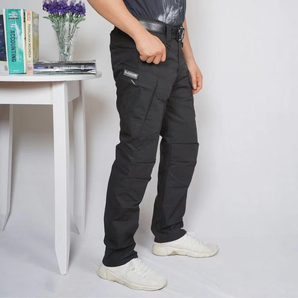 Celana Panjang Cowok Cargo BLACKHAWK Original 100% Tebal Premium Qualty