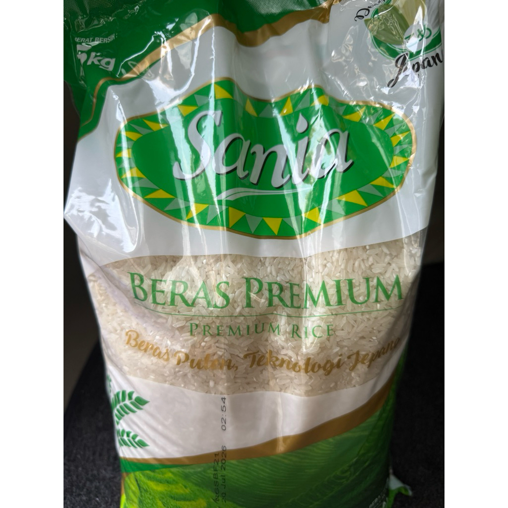 

beras sania 5 kg