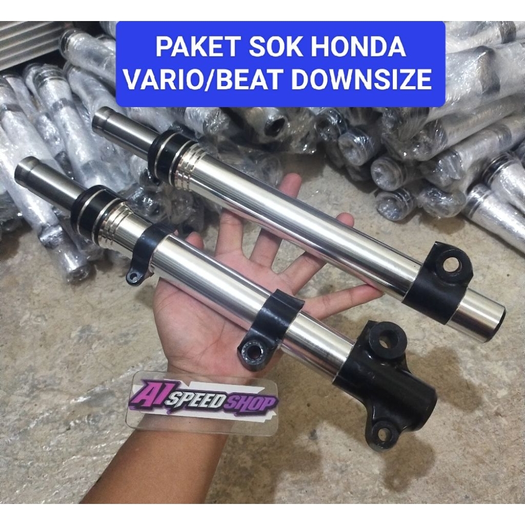 tabung sok depan Honda Vario tabung Honda beat tabung sok bubut original honda