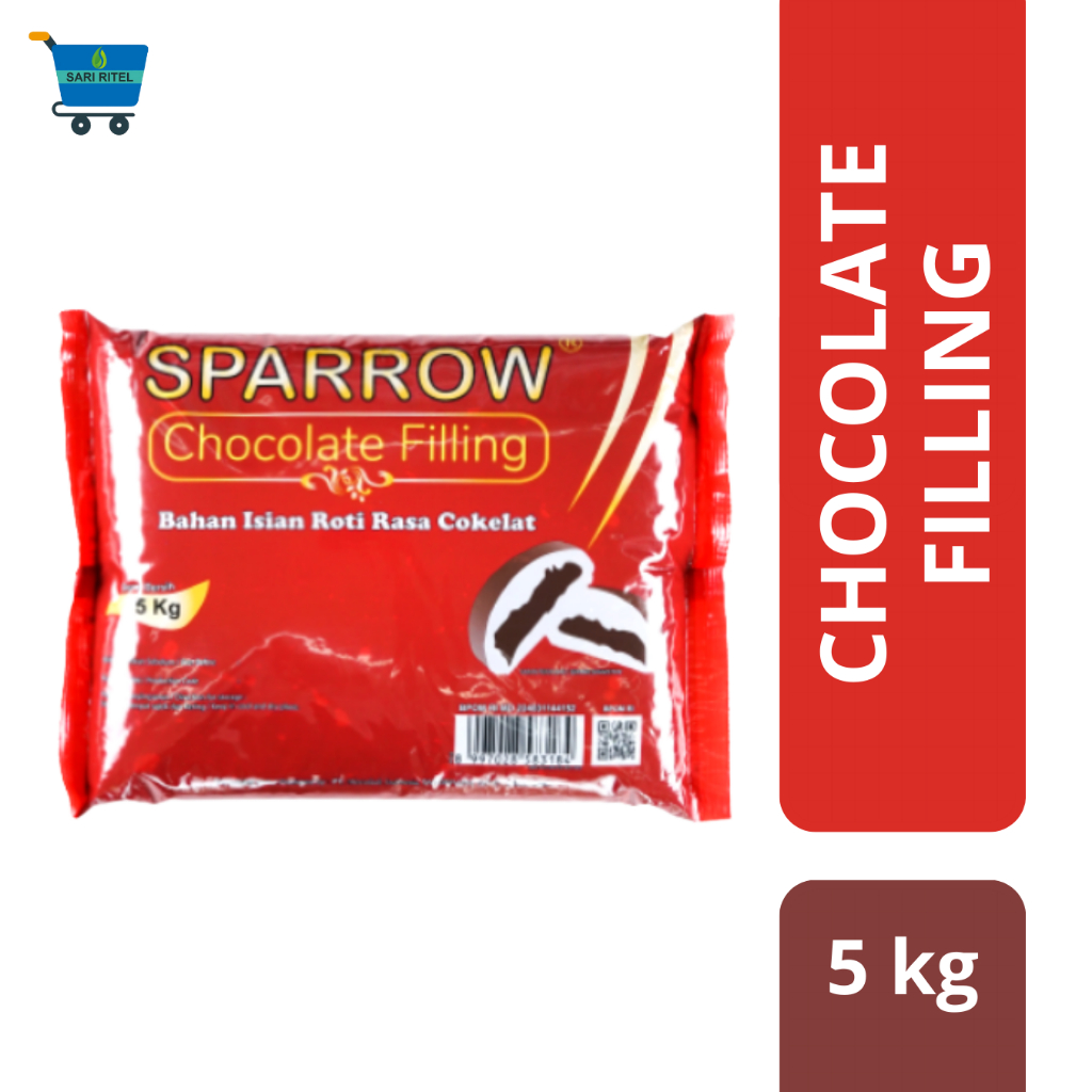 

SPARROW Choholate Filling 5kg / Cokelat pasta isian roti