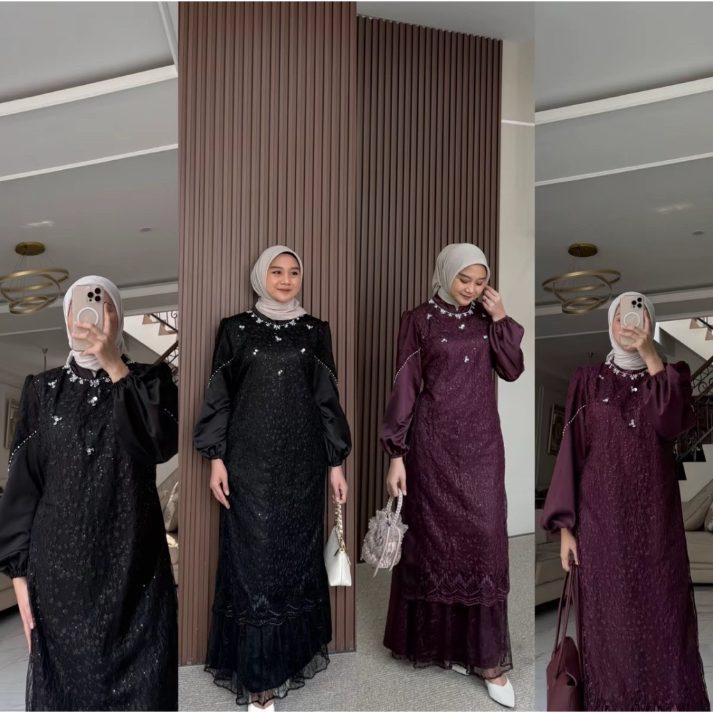 Andini Dress / dress kondangan bjm
