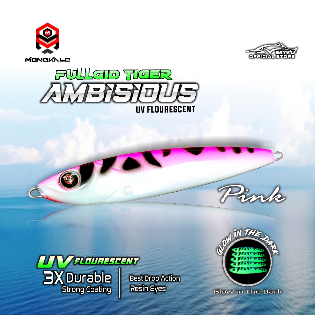 Mongkalo Ambisious noFoil Full-GID Tiger Fluorescent 60 Pink