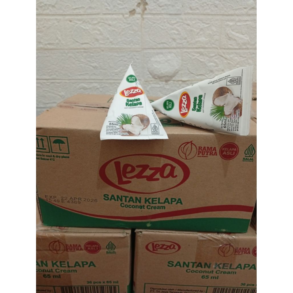 

Santan lezza 65ml 1 dus isi 36