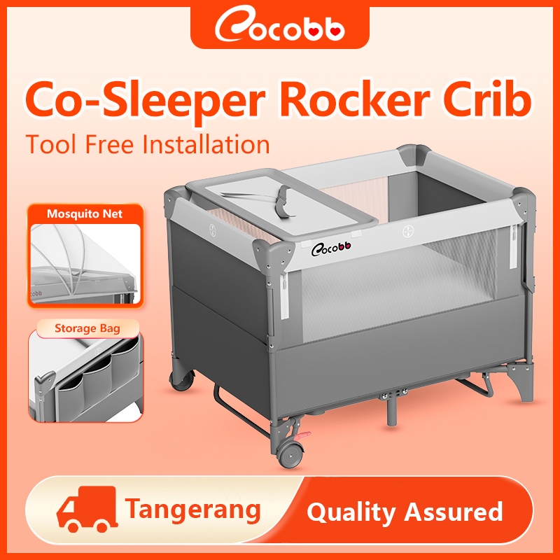 COCOBB   Bayi Portabel Travel Cot Box Bayi Tempat Tidur Tempat tidur bayi lipat portabel
