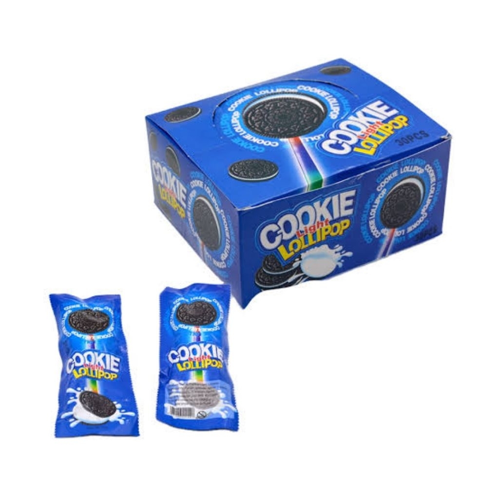 

Permen Nyala Cookie Lolipop Candy Isi 30 Halal