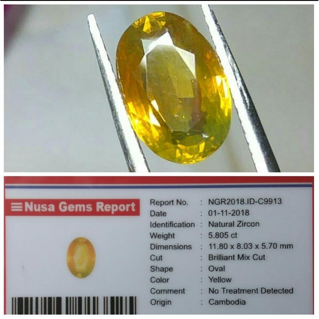 NATURAL YELLOW ZIRCON Ada blue sapphire ceylon safir srilanka red ruby birma tsavorite garnet topaz 