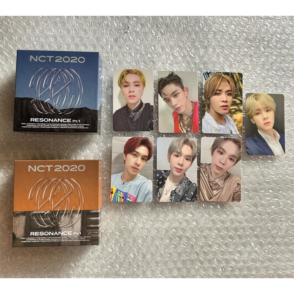 (SALE) NCT 2020 - Resonance Pt.1 Kihno Kit Past Ver / Future Ver Unsealed Photocard Mark Taeyong