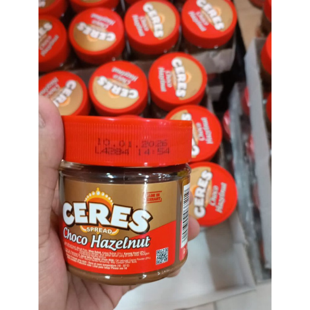 

Selai ceres choco spread choco hazelnut 200g