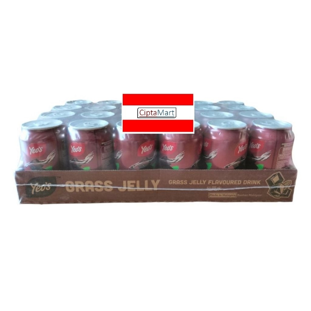 

yeos cincau grass jelly drink