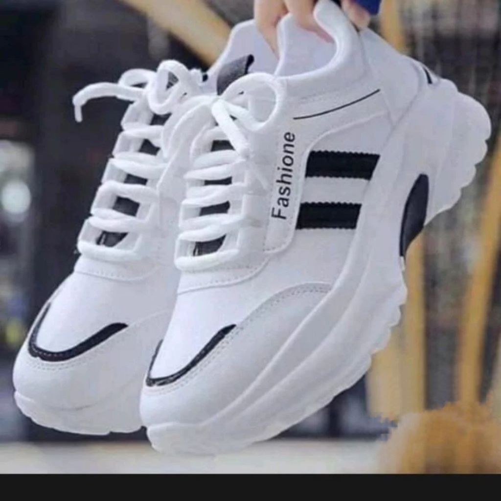 sepatu sneakers wanita model gariss sepatu santai