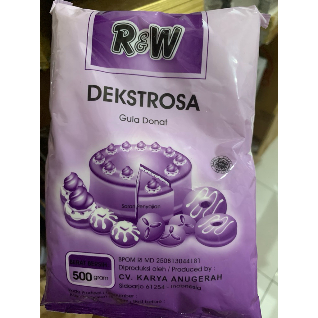 

R&W dekstrosa 500gr