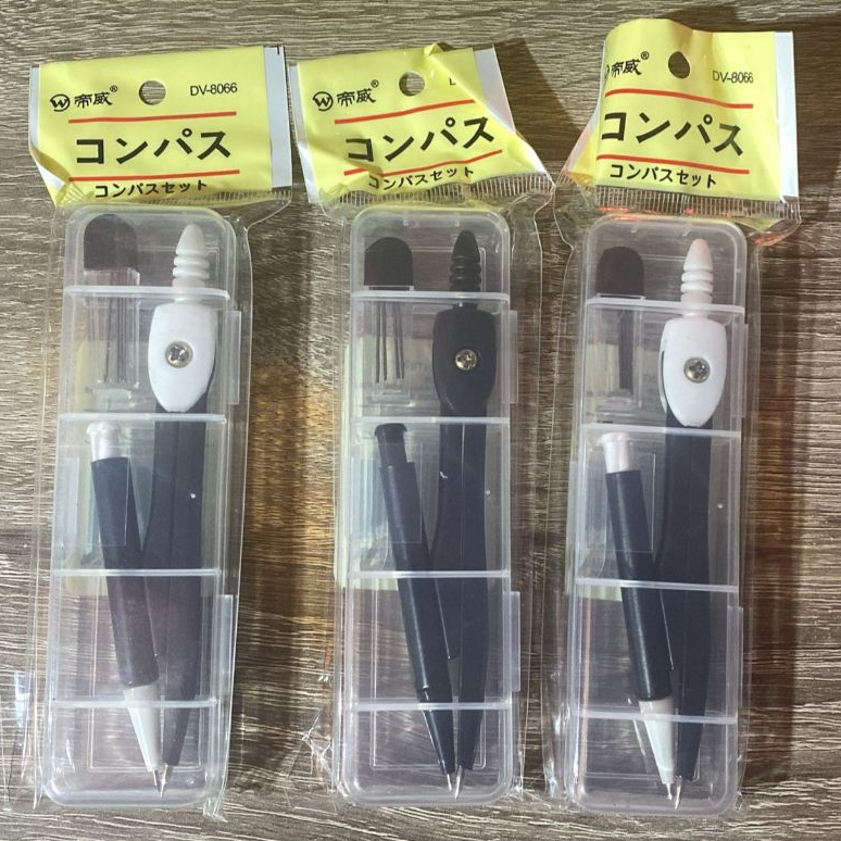 

JANGKA MATH SET MECHANICAL DV-8066 / PENSIL MEKANIK KLIK [5032694]