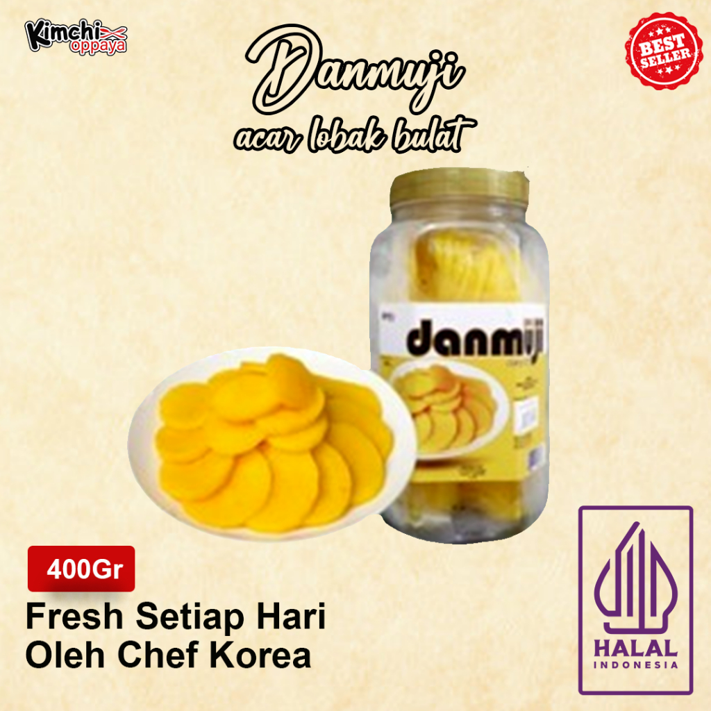 

Danmuji Acar Lobak Bulet Korea 400Gr Homemade
