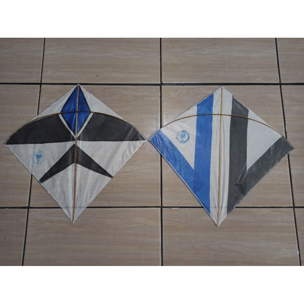 Layangan Seot Super Sp1 OD KOPO Bandung Isi 48 ukuran 45 cm Arku Rapih Bahan Bambu Apus