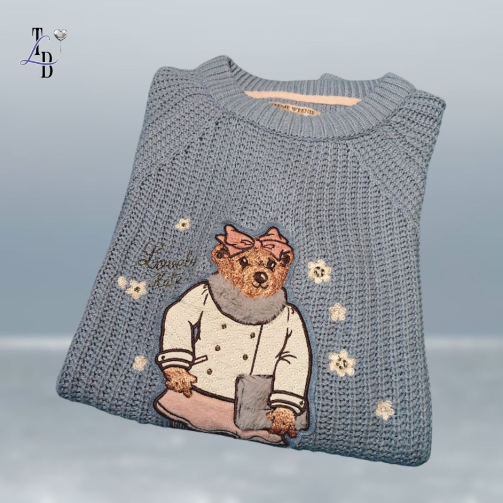 Preloved Knit Teenie Weenie Blue - TLB