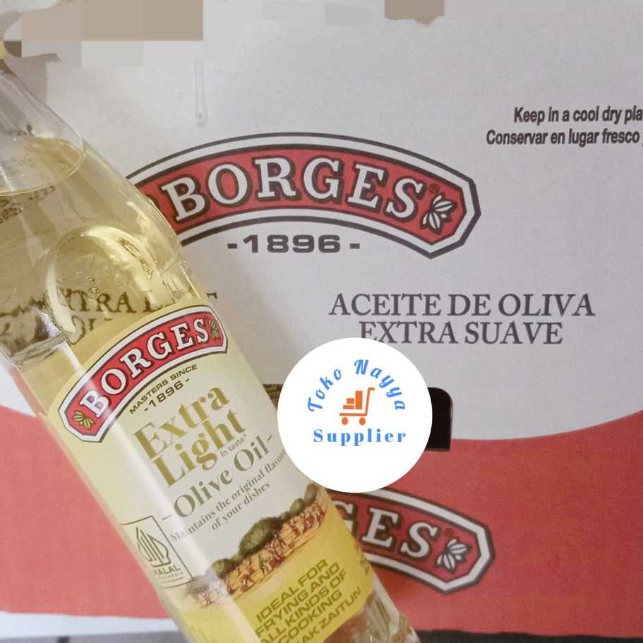 

Minyak Zaitun Extra Light Olive Oil BORGES | Menjaga Rasa Asli Masakan Anda, Ringan Dapat Diminum Langsung.
