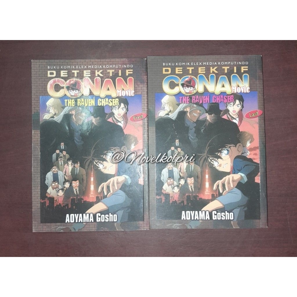 Komik SET Detektif Conan Movie The Raven Chaser