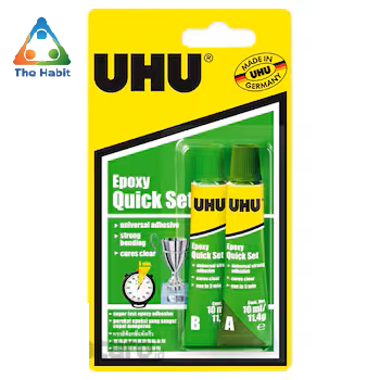 

(The Habit) Lem epoxy uhu quick set 2l lem logam marmer kayu