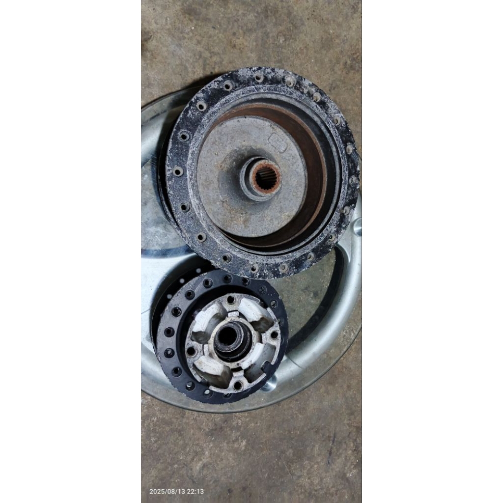 tromol depan dan belakang beat karbu ,beat fi copotan unit