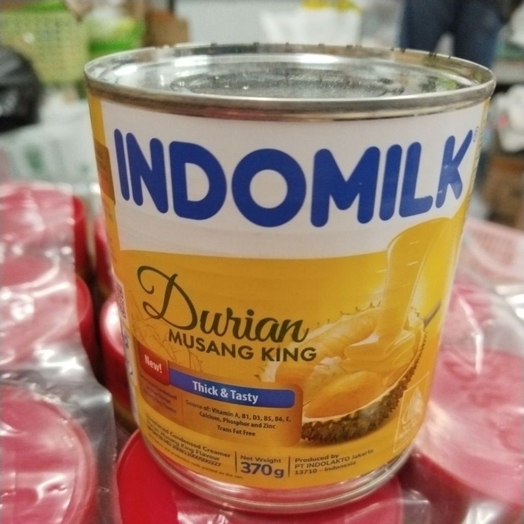 

Susu kental manis merk indomilk rasa durian