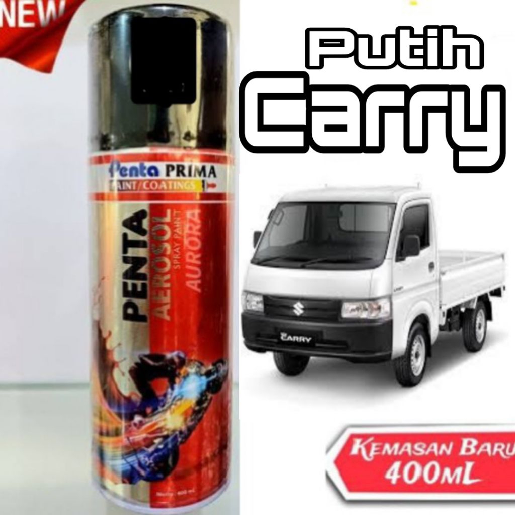 Pilok Cat Putih Carry Penta Aerosol 400 ml Cat Semprot Mobil Suzuki Carry