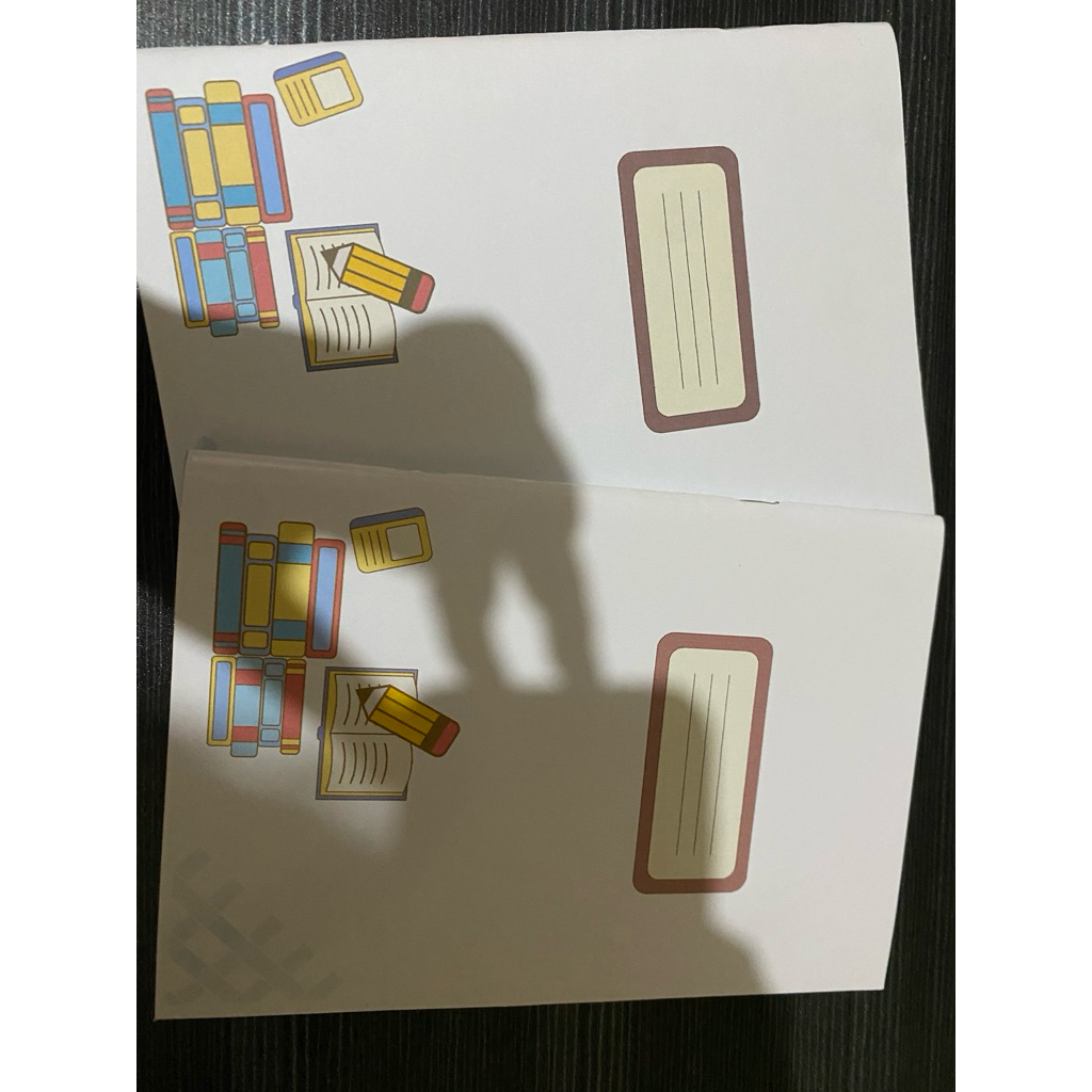 

BukuTulis Custom Nama dan Gambar