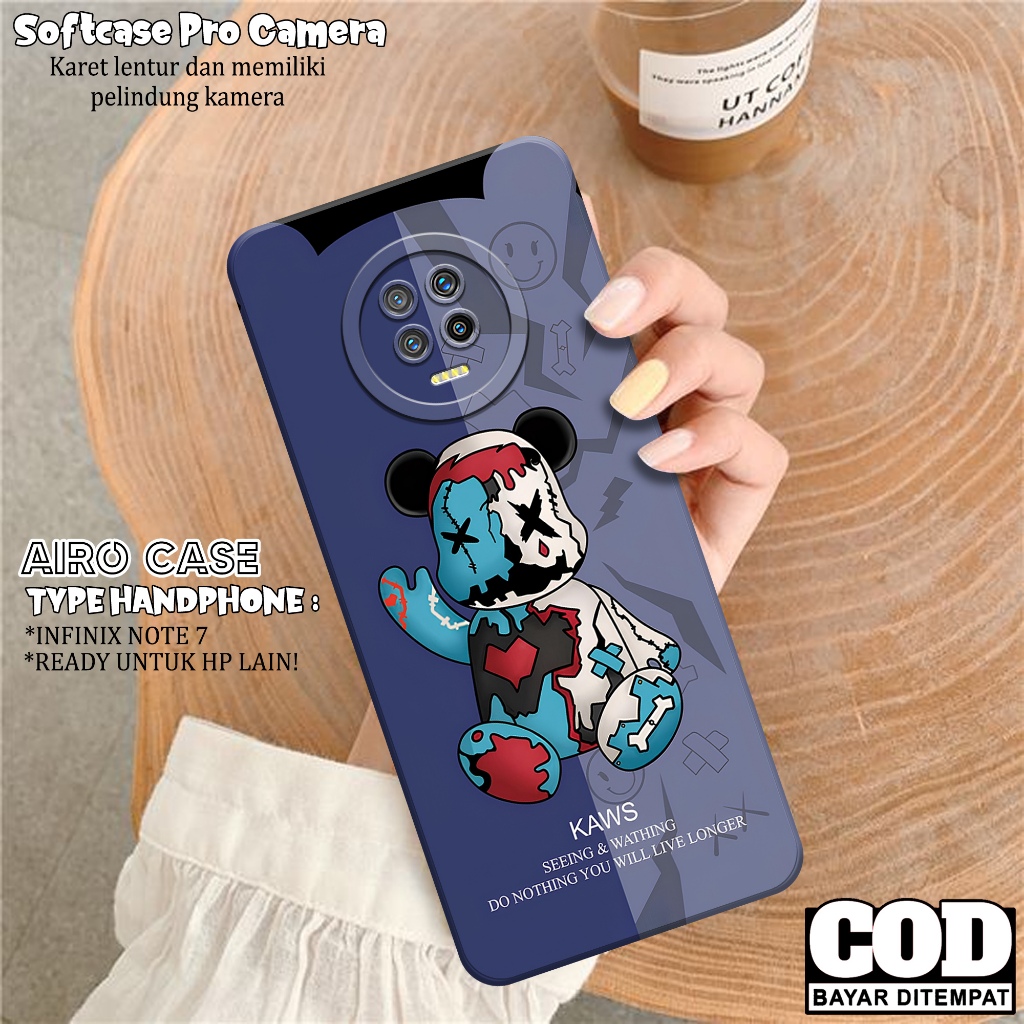 Case INFINIX NOTE 7 - Softcase INFINIX NOTE 7 - Fashion Case KARTUN - Casing INFINIX NOTE 7 - Softca