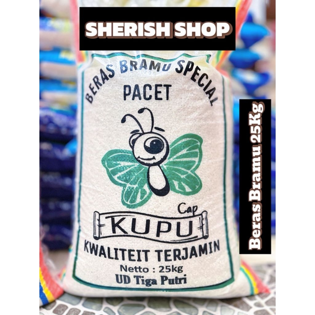 

Beras Bramu Cap Kupu Los 25 Kg