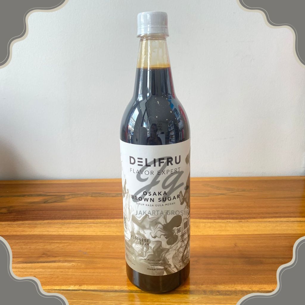 

Delifru Syrup Osaka Brown Sugar - Sirup Gula Merah 1 Liter