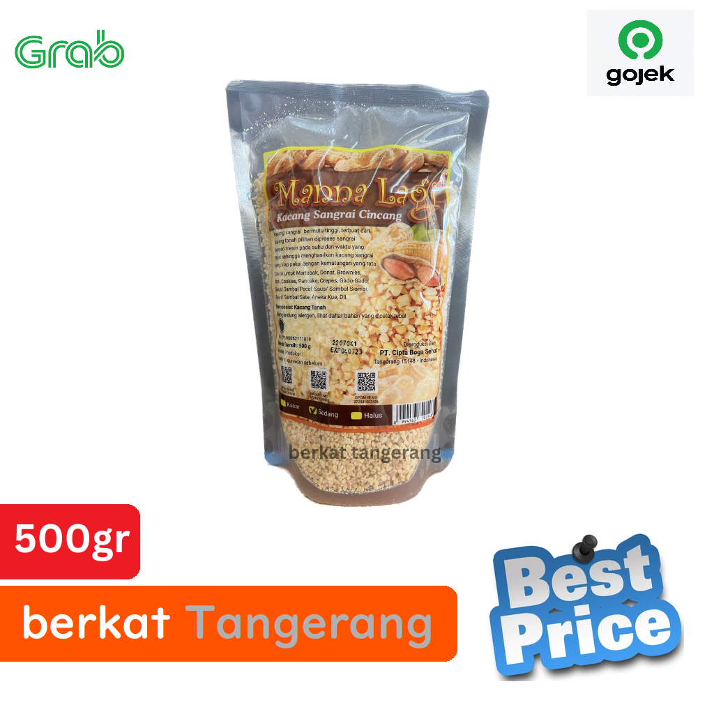 

Mannalagi Kacang Sangrai Sedang 500gr