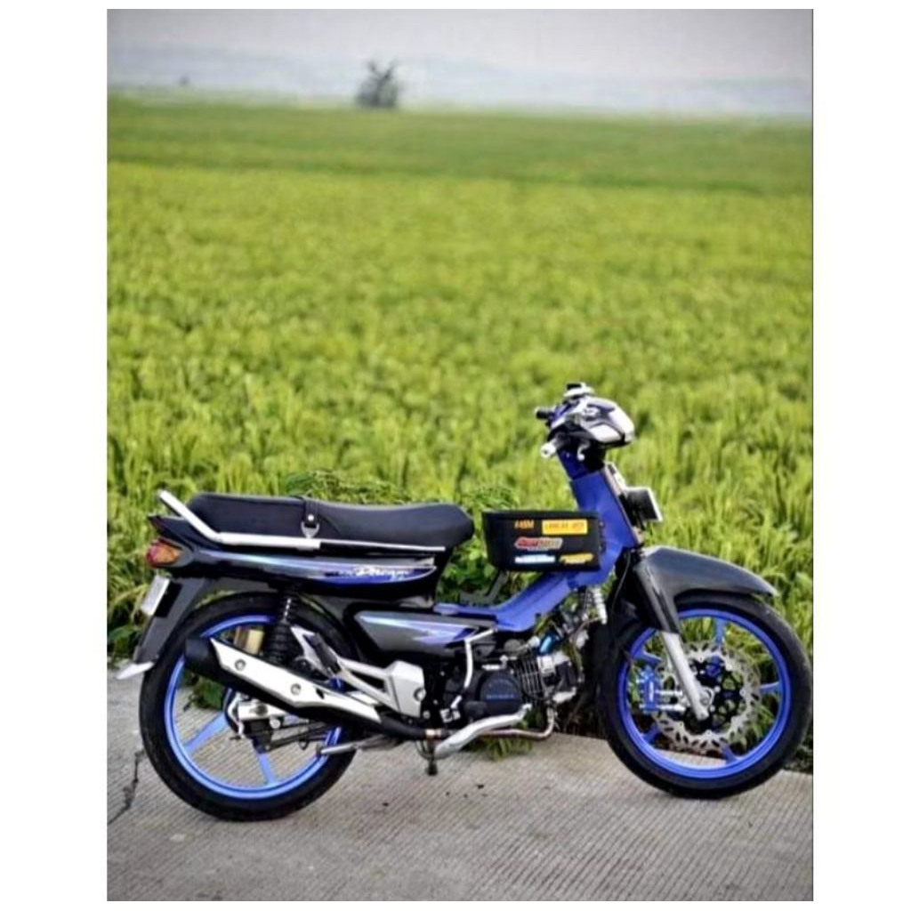 Knalpot Standar Racing Bass adem Supra x 125 fi Supra fit Kharisma Vega Blade Impresa Revo fit Jupit