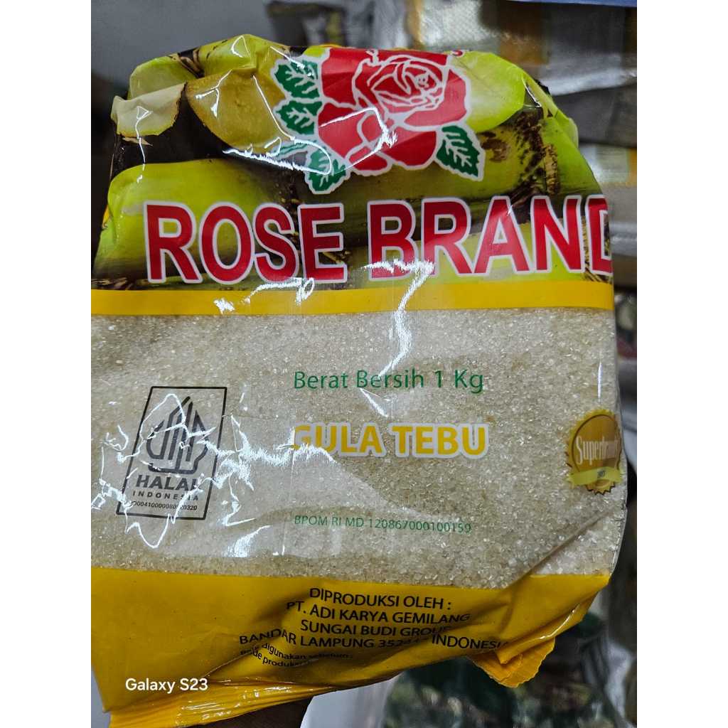 

gula rose brand kemasan 1kg