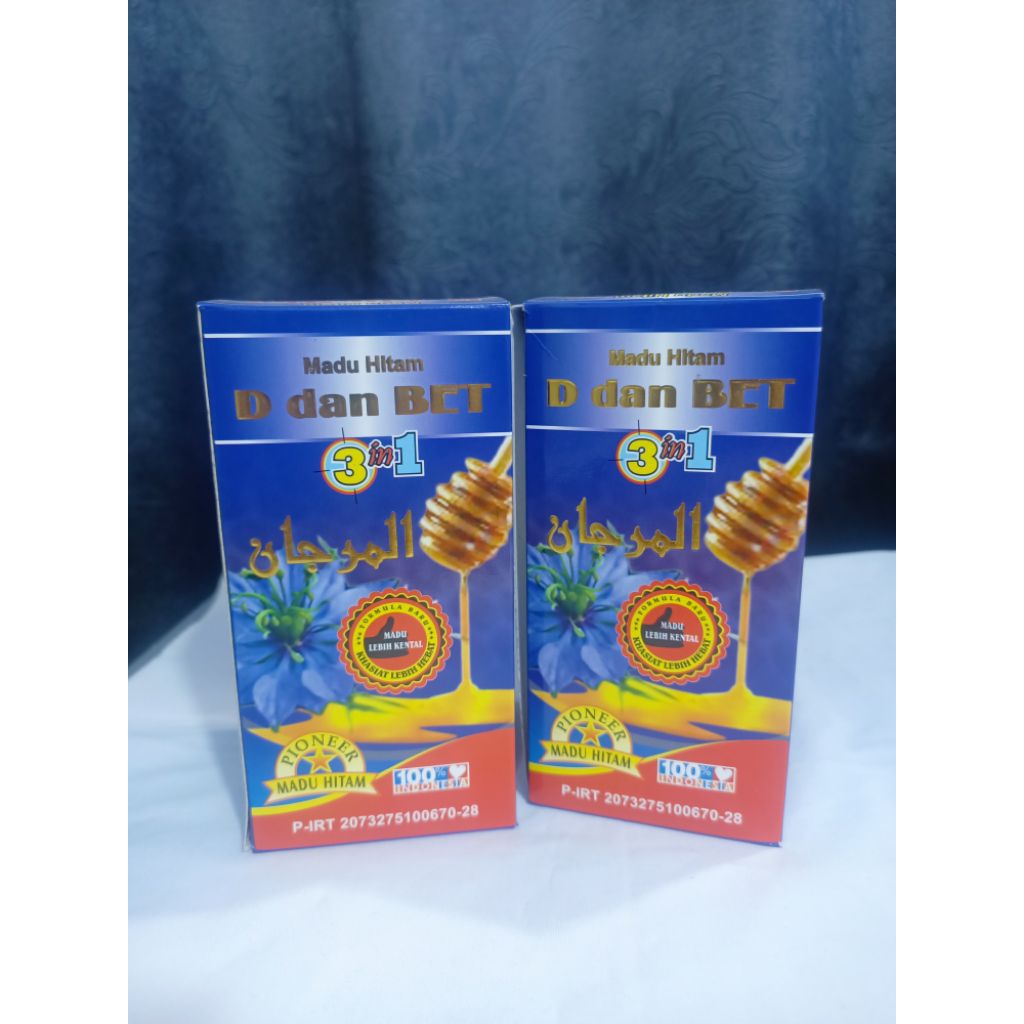 

Madu D dan Bet Jasmin Diabet Jasmin Isi 350 Gr