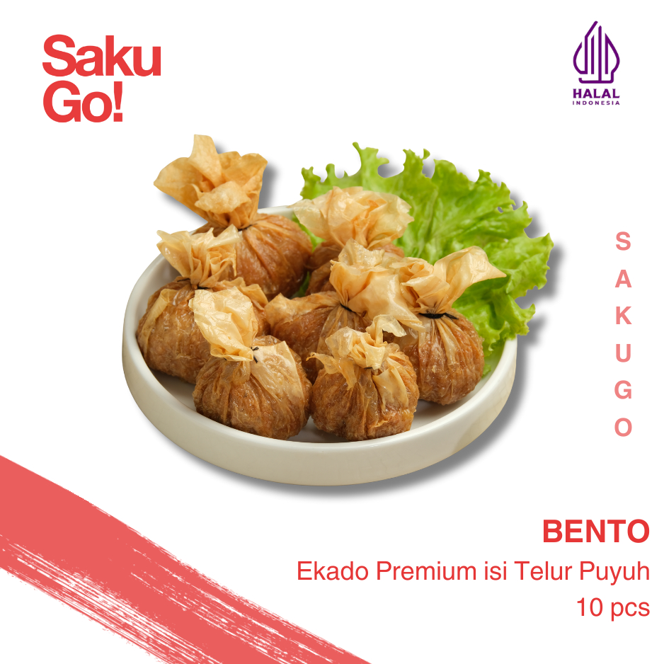

Ekado Bento Homemade Frozen Money Bag Premium Ekado Telur Puyuh isi 10 pcs