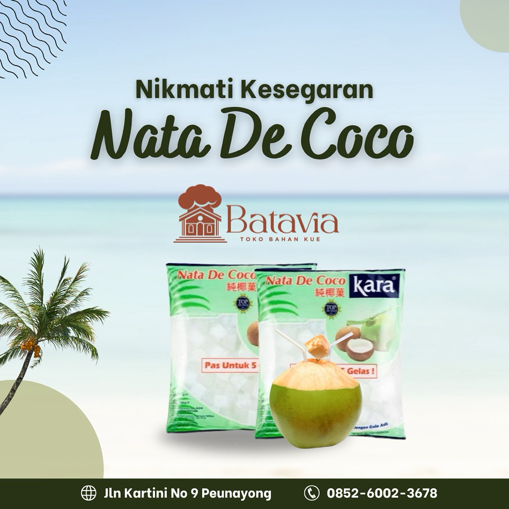 

Nata De Coco Gula asli | Kara Nata De Coco