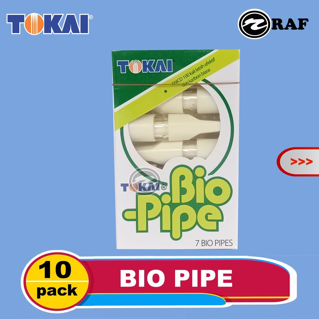Tokai Biopipe Bio Pipe Paket 10 Pack