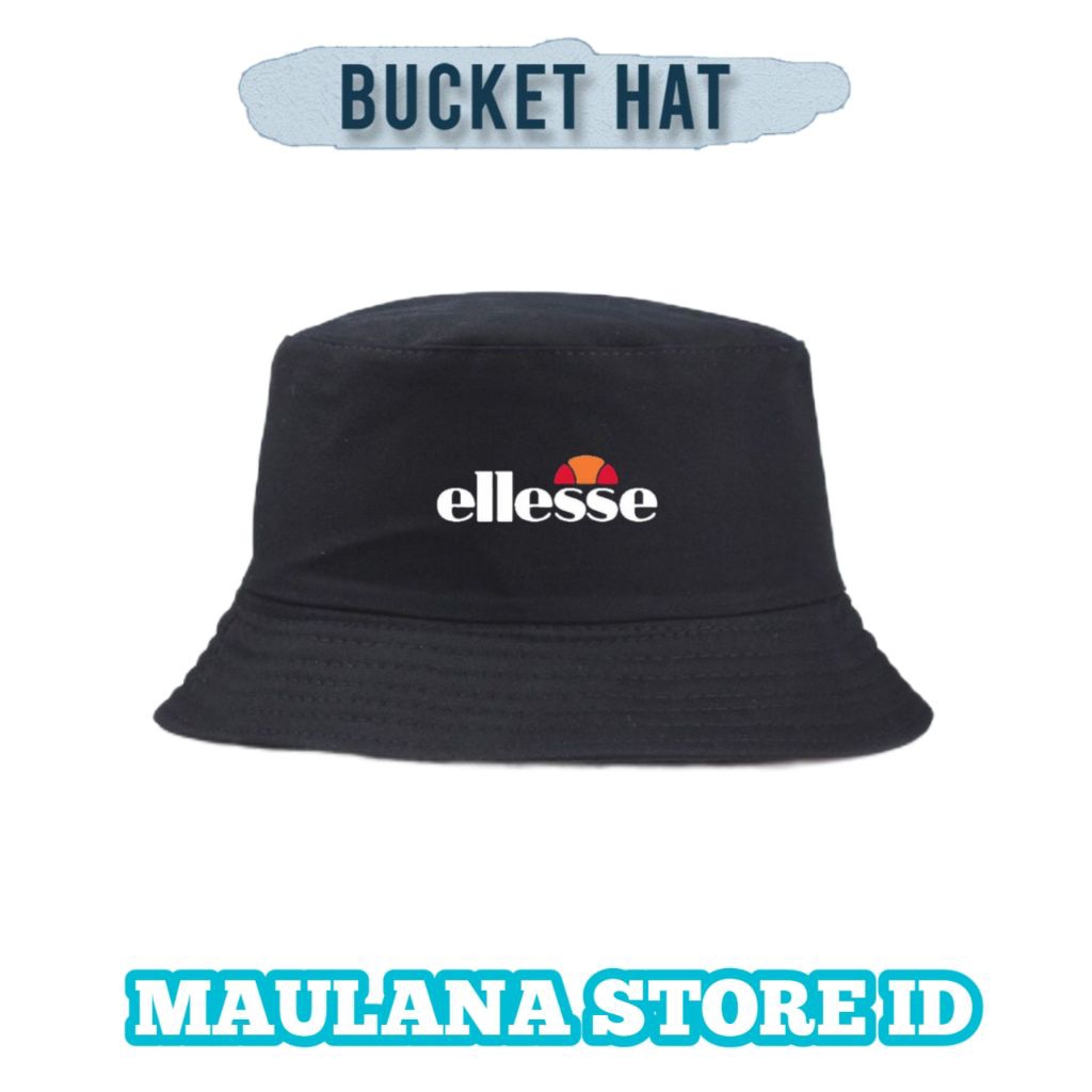 Topi Bucket hat Ellese/Bucket hat casual pria wanita terbaru