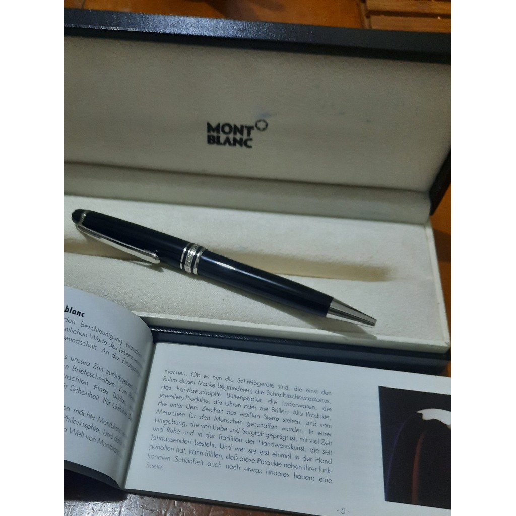 

PULPEN MONTBLANC Meisterstück BALLPOINT PLATINUM - ORIGINAL