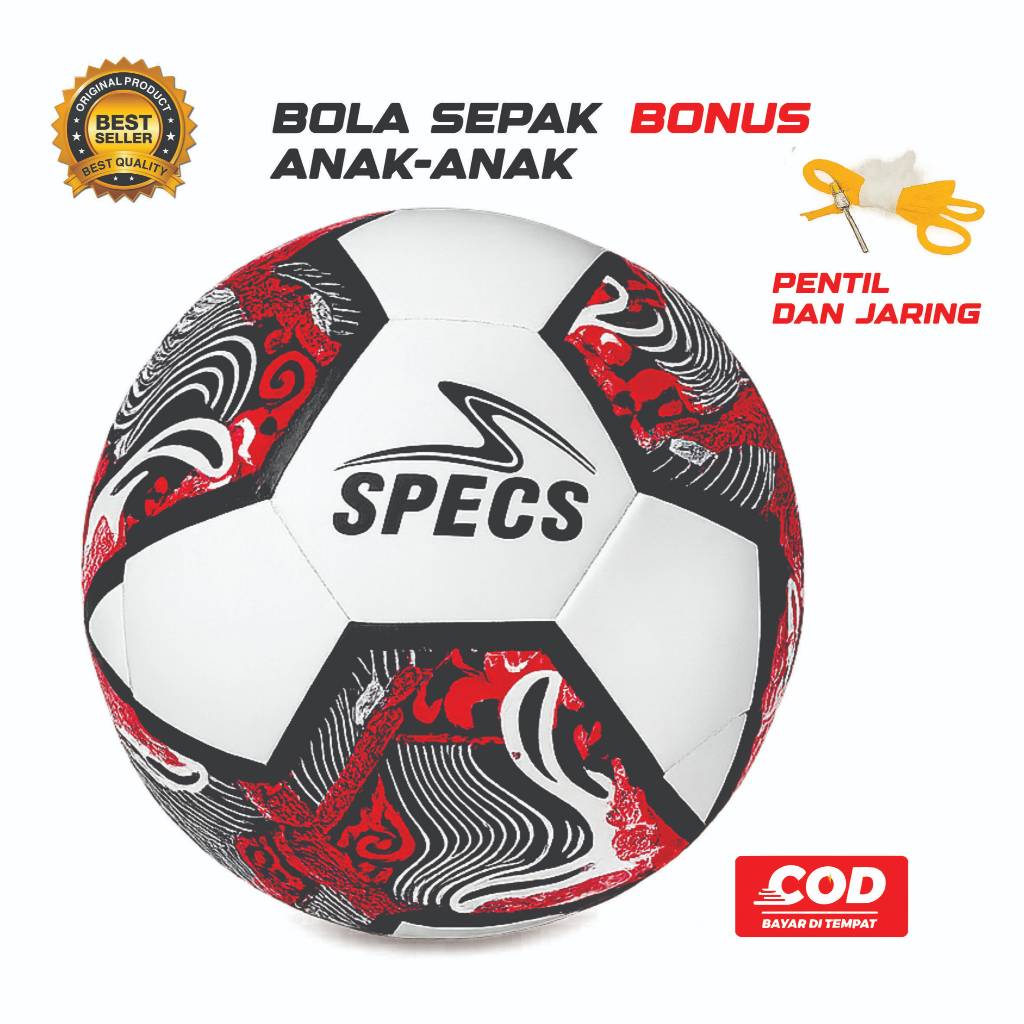 BOLA SEPAK PIALA DUNIA | BOLA SEPAK SIZE 5 BOLA SEPAK MURAH FREE PENTIL DAN JARING