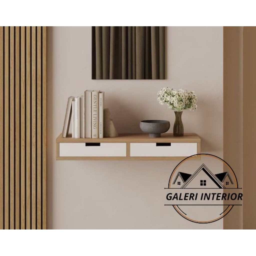 Rak tv Termurah .meja tv gantung .meja rias gantung , rak dinding minimalis