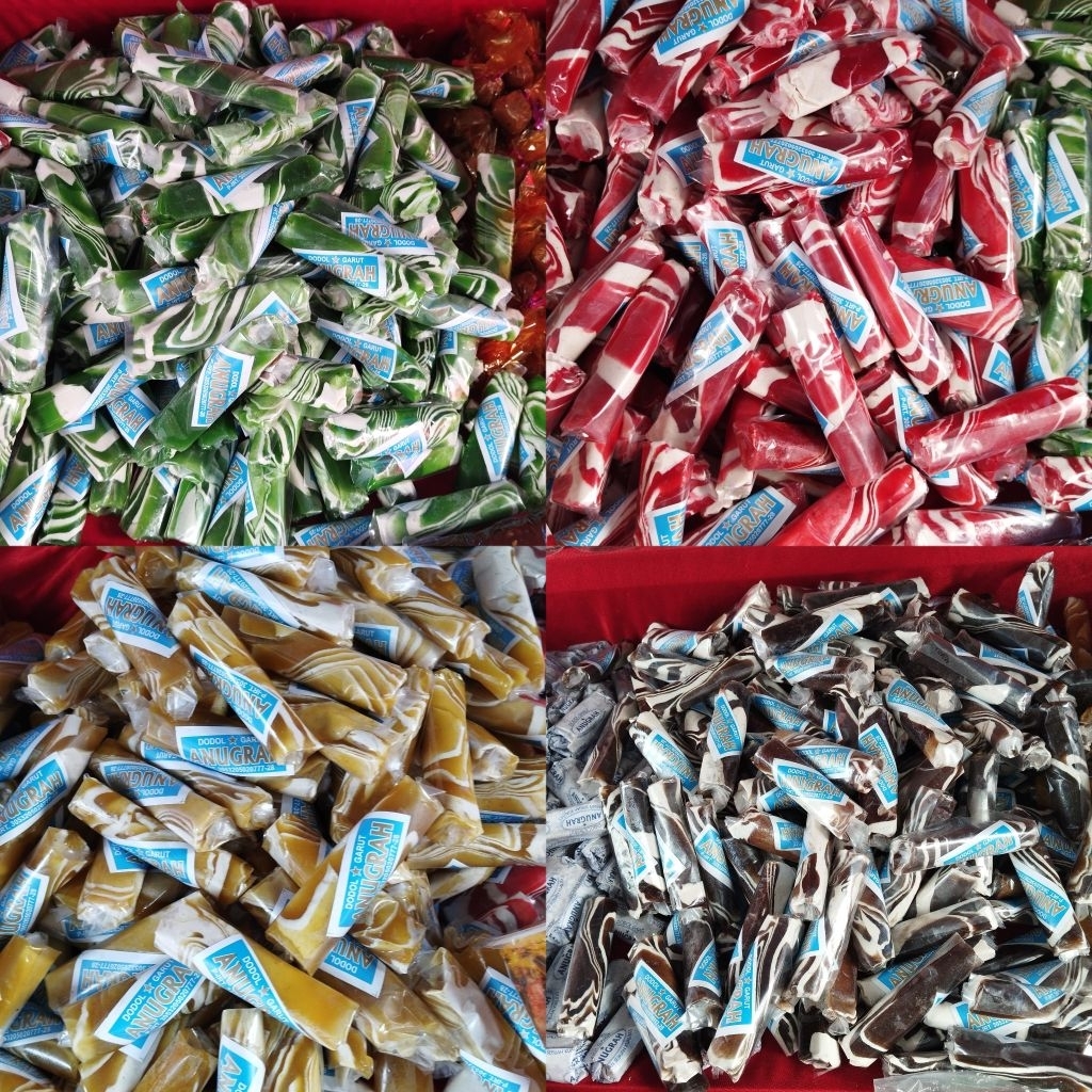 

[ 1kg ] dodol zebra dodol garut warna warni