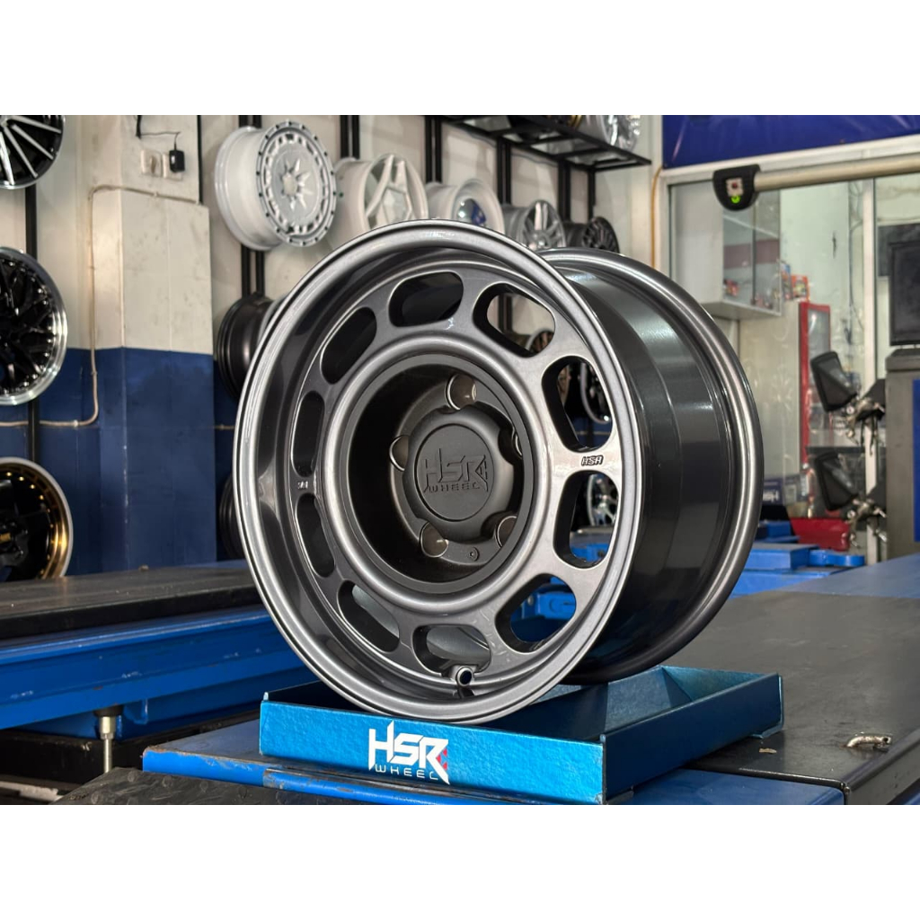 Velg Mobil Jimny Katana Feroza  Hsr Klg R15 Lobang 5x139,7 Pelek Hsr Kaleng look