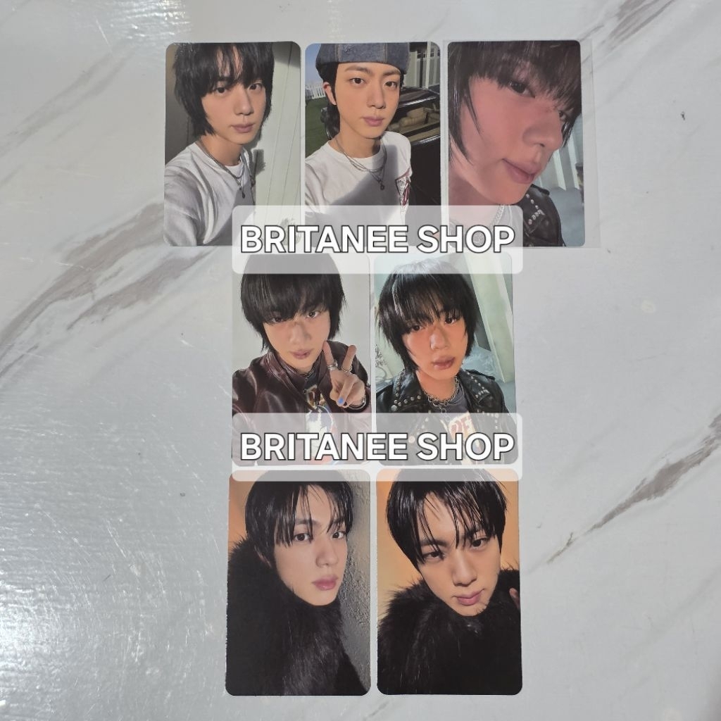 OFFICIAL PHOTOCARD PC BTS JIN ALBUM ECHO