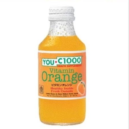 

YouC1000 Minuman Vitamin C Jeruk 140 Ml Botol Kaca