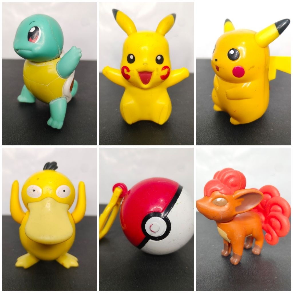 (Preloved) Action Figure Pokemon Second Good Condition Rare Item Thrift mainan Jombang Jawa Timur fr