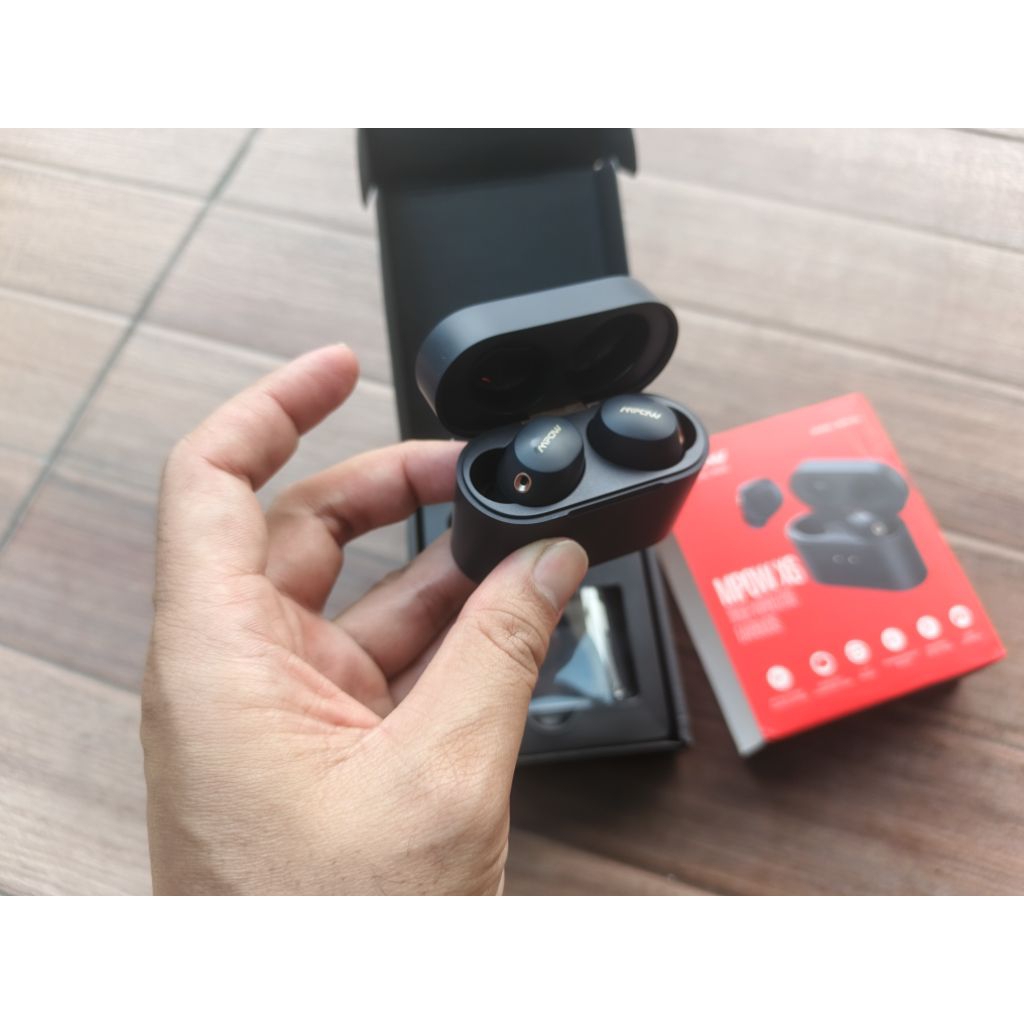 TWS Mpow X6 ANC Baru Buka Segel Normal