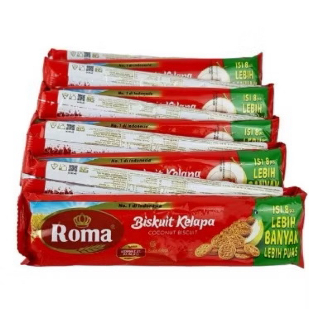 

ROMA KELAPA SACHET 36gr / 1PACK ISI 10pcs