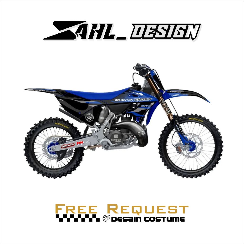 DECAL STIKER Decal YZ125/250 FULL BODY DECAL STIKER Decal YZ125/250 FREE REQUEST DESIGN