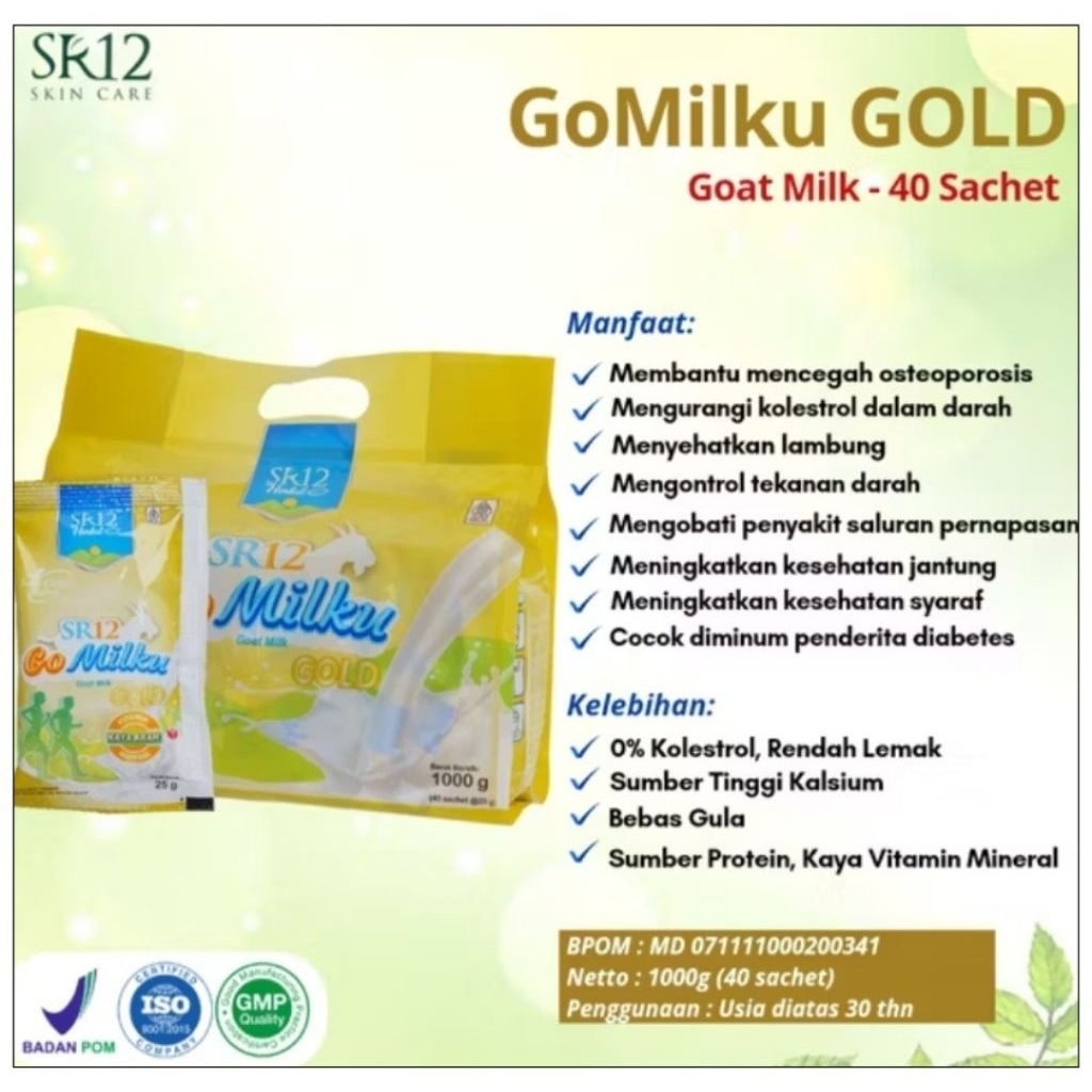 Susu Kambing / Susu Kambing Etawa / Susu Etawa / Etawaku / Etawalin / Etawaku / Go Milku Gold SR12